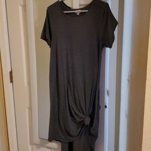LuLaRoe grey dress